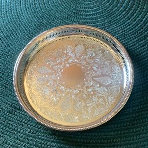 F.B Rogers Silver Co. platter 1883 vintage beauty!